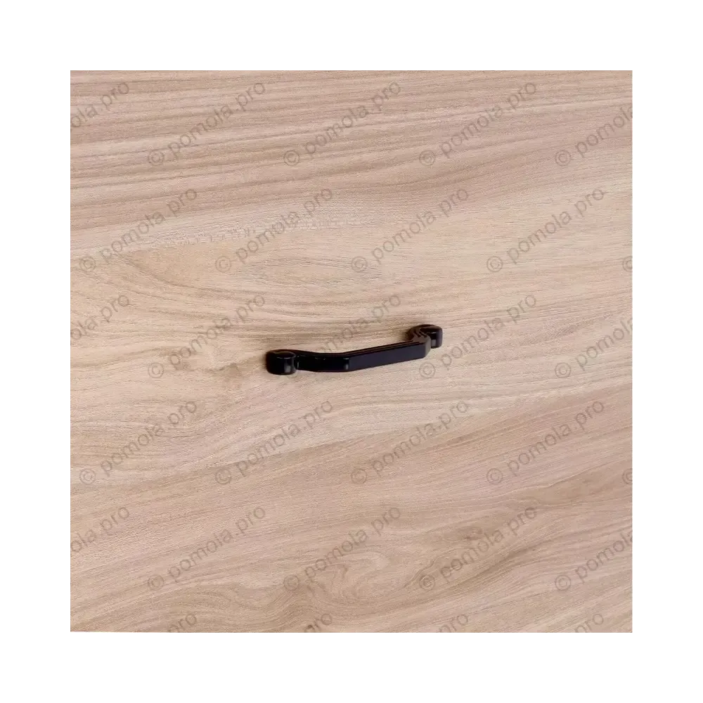 WMN.824-096-00N4 ΠΟΜΟΛΑ ΕΠΙΠΛΩΝ 96mm ΜΑΥΡΟ ΜΑΤ