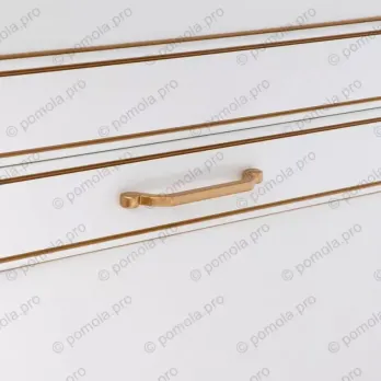WMN.824-128-00R8 ΜΟΝΤΕΡΝΑ ΠΟΜΟΛΑ ΕΠΙΠΛΩΝ 128mm ΧΡΥΣΟ ΜΑΤ ΜΙΛΑΝΟ