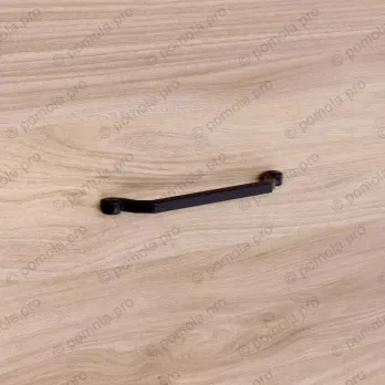 WMN.824-160-00N4 ΠΟΜΟΛΑ ΕΠΙΠΛΩΝ 160mm ΜΑΥΡΟ ΜΑΤ