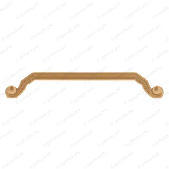 WMN.824-160-00R8 ΠΟΜΟΛΑ ΕΠΙΠΛΩΝ 160mm ΧΡΥΣΟ ΜΑΤ ΜΙΛΑΝΟ