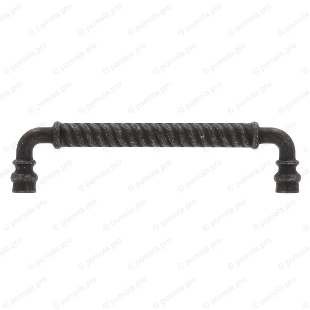 WMN.825-128-00T2 ΜΟΝΤΕΡΝΑ ΠΟΜΟΛΑ ΕΠΙΠΛΩΝ 128mm ΜΑΥΡΟ ΣΦΥΡΗΛΑΤΟ