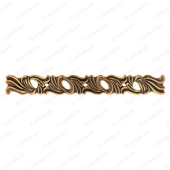 WMN.829-128-00A8 ΜΟΝΤΕΡΝΑ ΠΟΜΟΛΑ ΕΠΙΠΛΩΝ 128mm ΜΠΡΟΝΖΕ ΓΥΑΛΙΣΤΕΡΟ