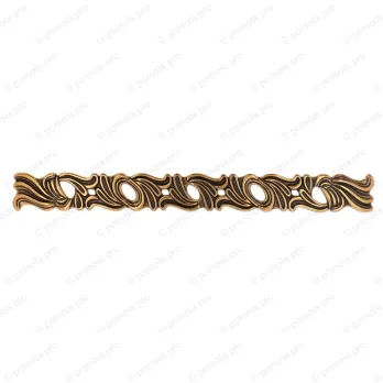 WMN.829-160-00A8 ΜΟΝΤΕΡΝΑ ΠΟΜΟΛΑ ΕΠΙΠΛΩΝ 160mm ΜΠΡΟΝΖΕ ΓΥΑΛΙΣΤΕΡΟ