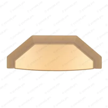 WMN.832-064-00F3 ΜΟΝΤΕΡΝΑ ΠΟΜΟΛΑ ΕΠΙΠΛΩΝ 64mm ΧΡΥΣΟ ΜΑΤ ΠΑΤΙΝΑ