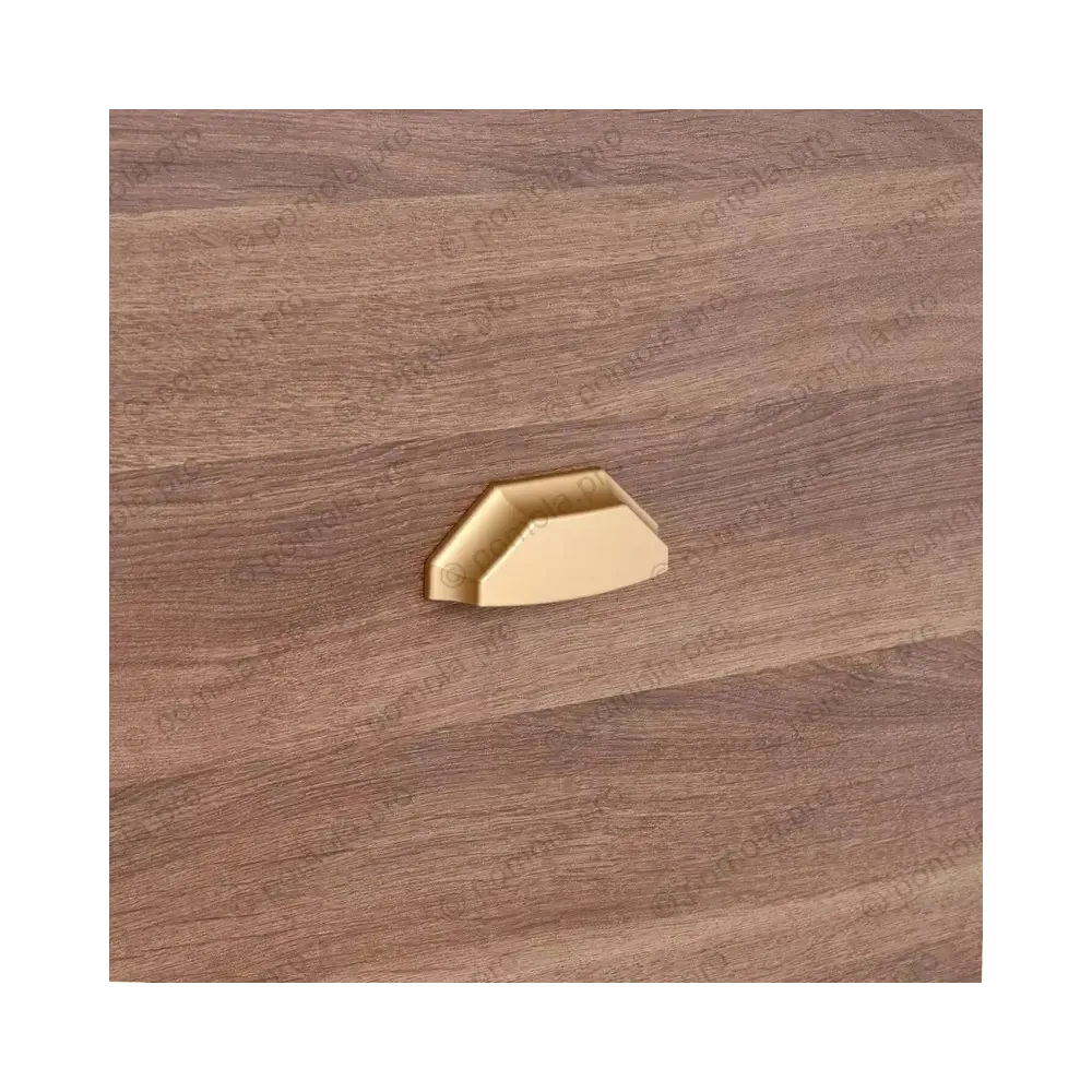 WMN.832-064-00F3 ΜΟΝΤΕΡΝΑ ΠΟΜΟΛΑ ΕΠΙΠΛΩΝ 64mm ΧΡΥΣΟ ΜΑΤ ΠΑΤΙΝΑ