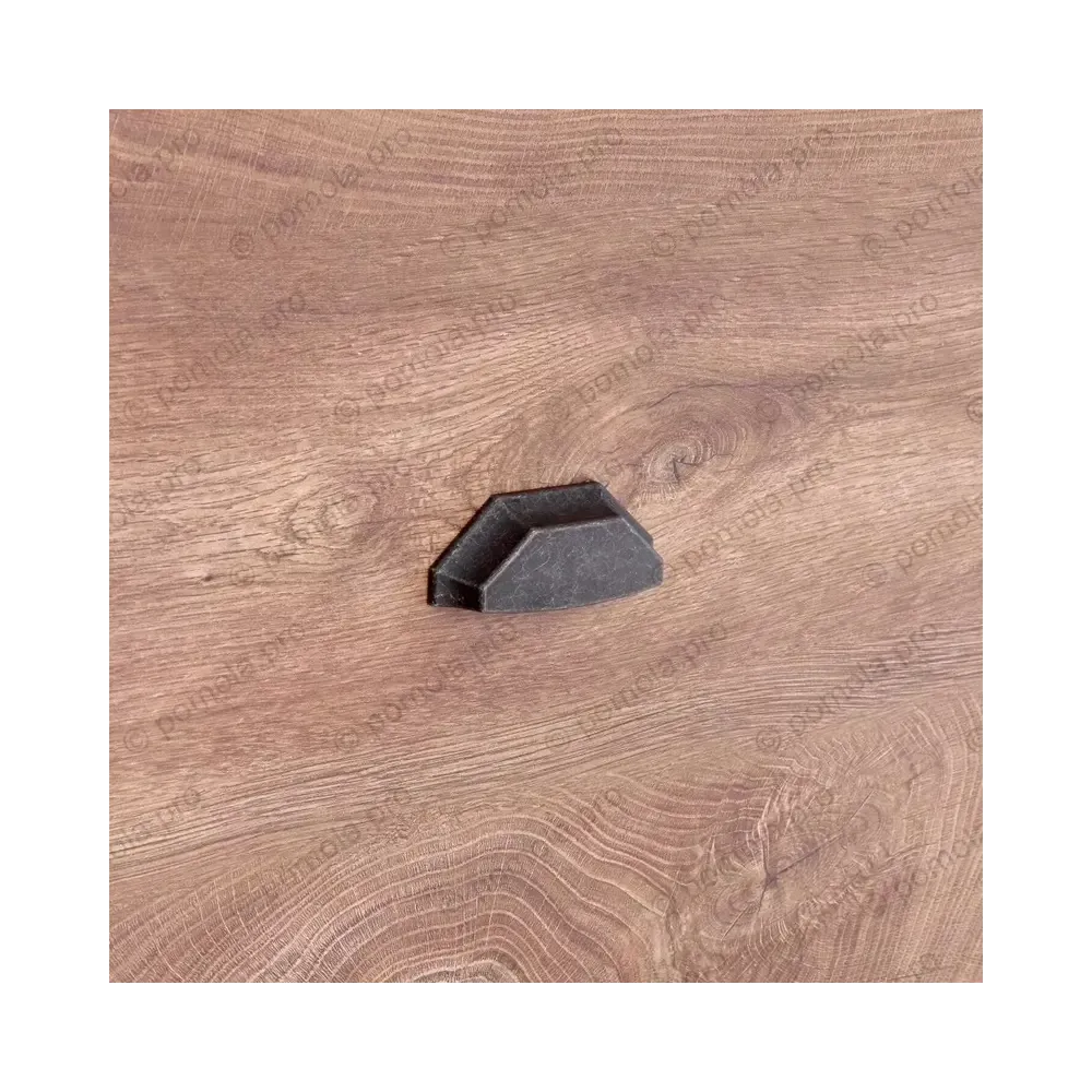 WMN.832-064-00T2 ΠΟΜΟΛΑ ΧΟΥΦΤΕΣ ΕΠΙΠΛΩΝ 64mm ΜΑΥΡΟ ΣΦΥΡΗΛΑΤΟ