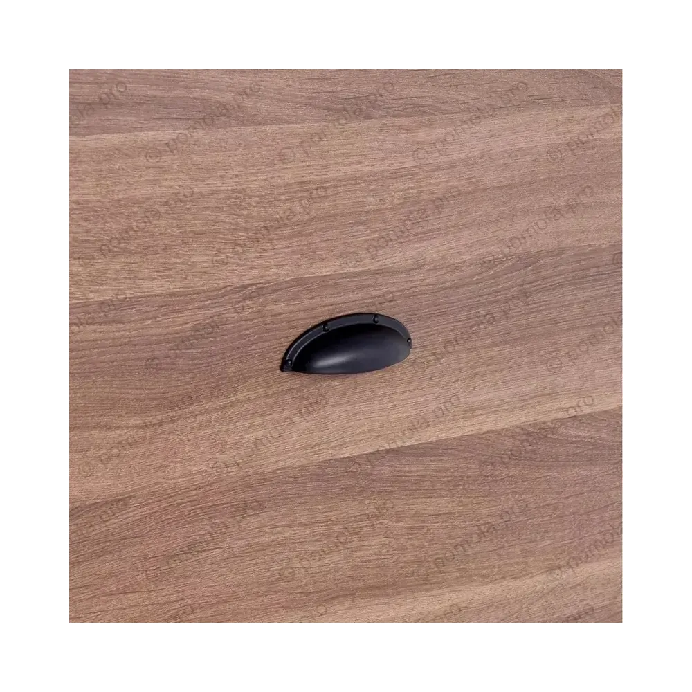 WMN.5230/64-00N4 ΜΟΝΤΕΡΝΑ ΠΟΜΟΛΑ ΕΠΙΠΛΩΝ 64mm ΜΑΥΡΟ ΜΑΤ
