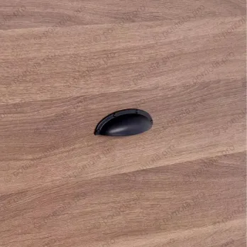 WMN.5230/64-00N4 ΠΟΜΟΛΑ ΧΟΥΦΤΕΣ ΕΠΙΠΛΩΝ 64mm ΜΑΥΡΟ ΜΑΤ