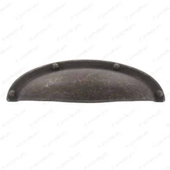 WMN.5230/64-00T2 ΜΟΝΤΕΡΝΑ ΠΟΜΟΛΑ ΕΠΙΠΛΩΝ 64mm ΜΑΥΡΟ ΣΦΥΡΗΛΑΤΟ