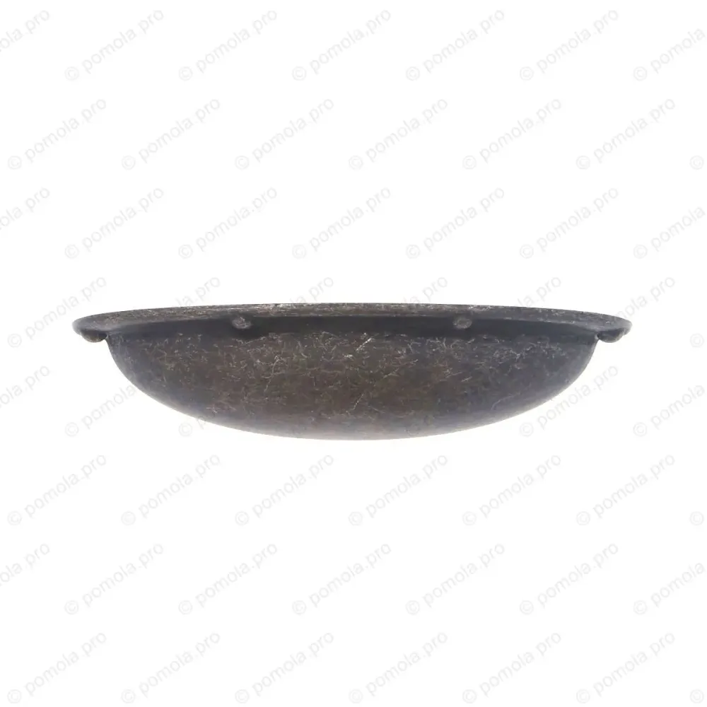 WMN.5230/64-00T2 ΜΟΝΤΕΡΝΑ ΠΟΜΟΛΑ ΕΠΙΠΛΩΝ 64mm ΜΑΥΡΟ ΣΦΥΡΗΛΑΤΟ