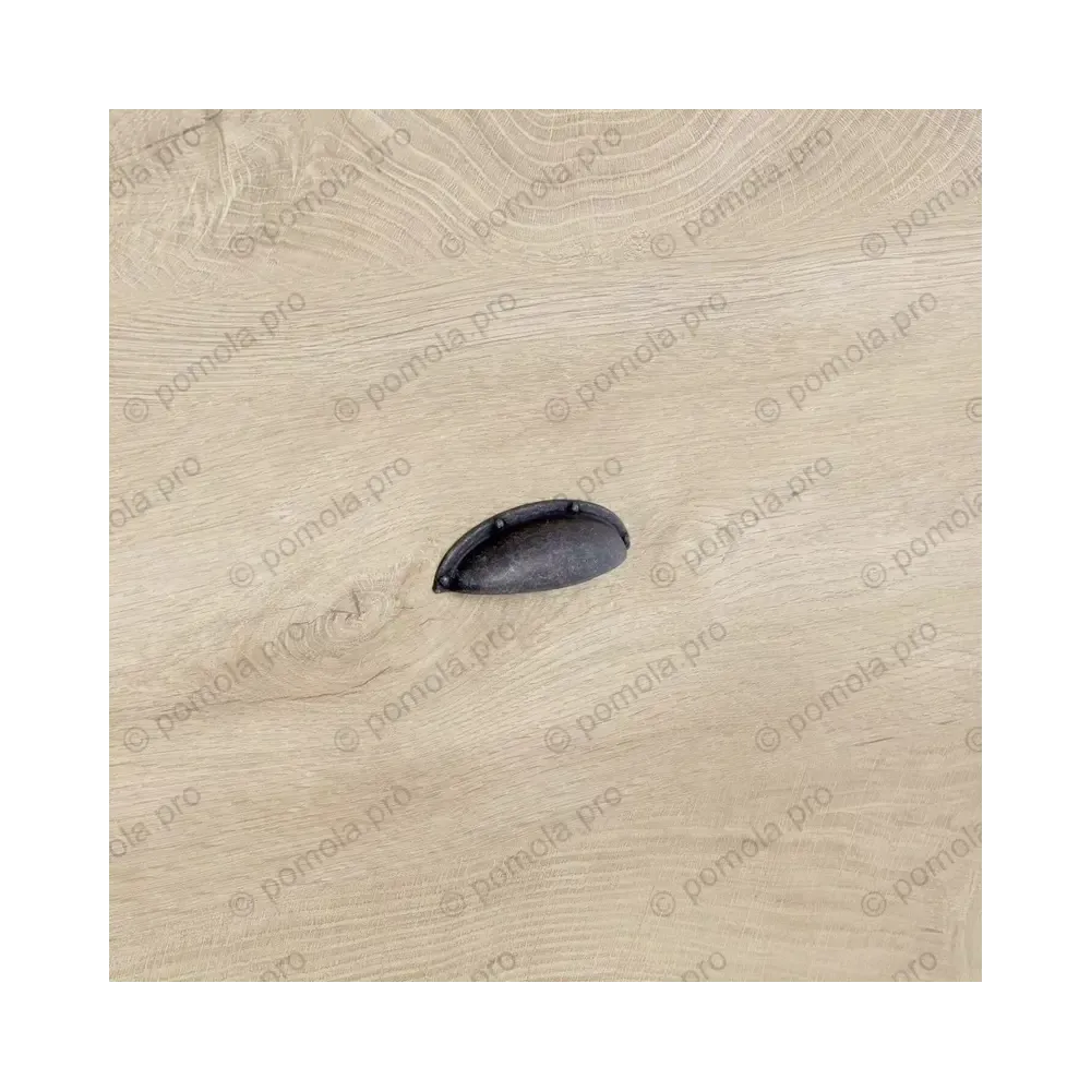 WMN.5230/64-00T2 ΠΟΜΟΛΑ ΧΟΥΦΤΕΣ ΕΠΙΠΛΩΝ 64mm ΜΑΥΡΟ ΣΦΥΡΗΛΑΤΟ