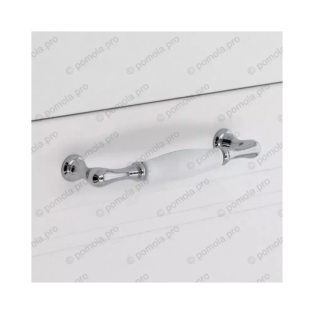 M64-00-00-00CL ΛΑΒΕΣ ΠΟΡΣΕΛΑΝΗΣ 128mm ΧΡΩΜΙΟ ΓΥΑΛΙΣΤΕΡΟ