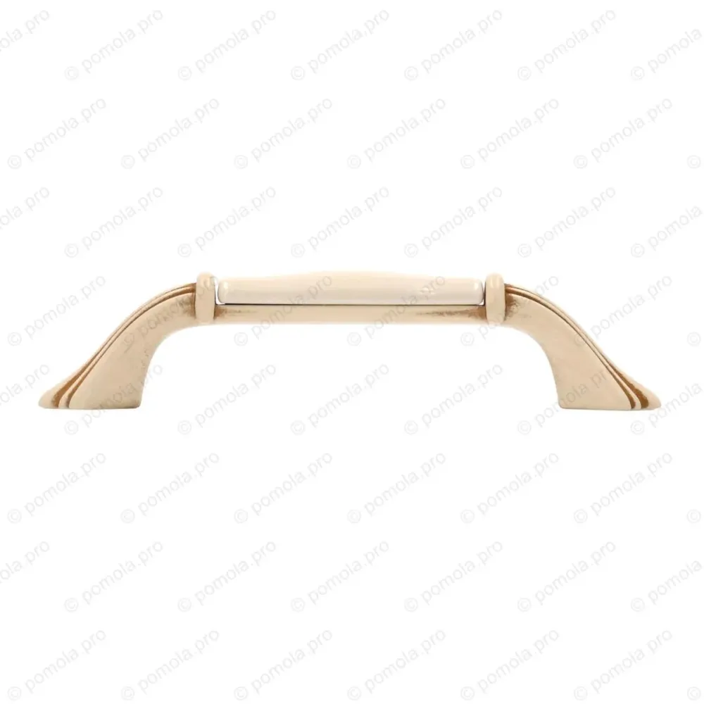 M70-01-00-00V5 ΛΑΒΕΣ ΠΟΡΣΕΛΑΝΗΣ 96mm ΚΡΕΜ ΧΡΥΣΗ ΠΑΤΙΝΑ