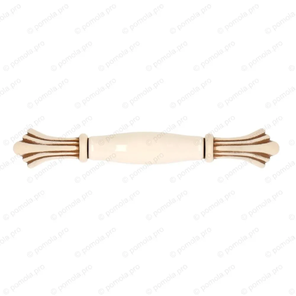 M70-01-00-00V5 ΛΑΒΕΣ ΠΟΡΣΕΛΑΝΗΣ 96mm ΚΡΕΜ ΧΡΥΣΗ ΠΑΤΙΝΑ