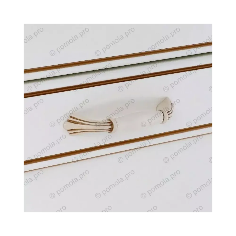 M70-01-00-00V5 ΛΑΒΕΣ ΠΟΡΣΕΛΑΝΗΣ 96mm ΚΡΕΜ ΧΡΥΣΗ ΠΑΤΙΝΑ