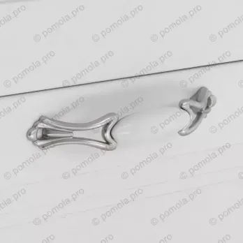 M92-00-00-00R3 ΛΑΒΕΣ ΠΟΡΣΕΛΑΝΗΣ 128mm ΑΣΗΜΙ ΜΑΤ ΣΑΤΙΝΕ