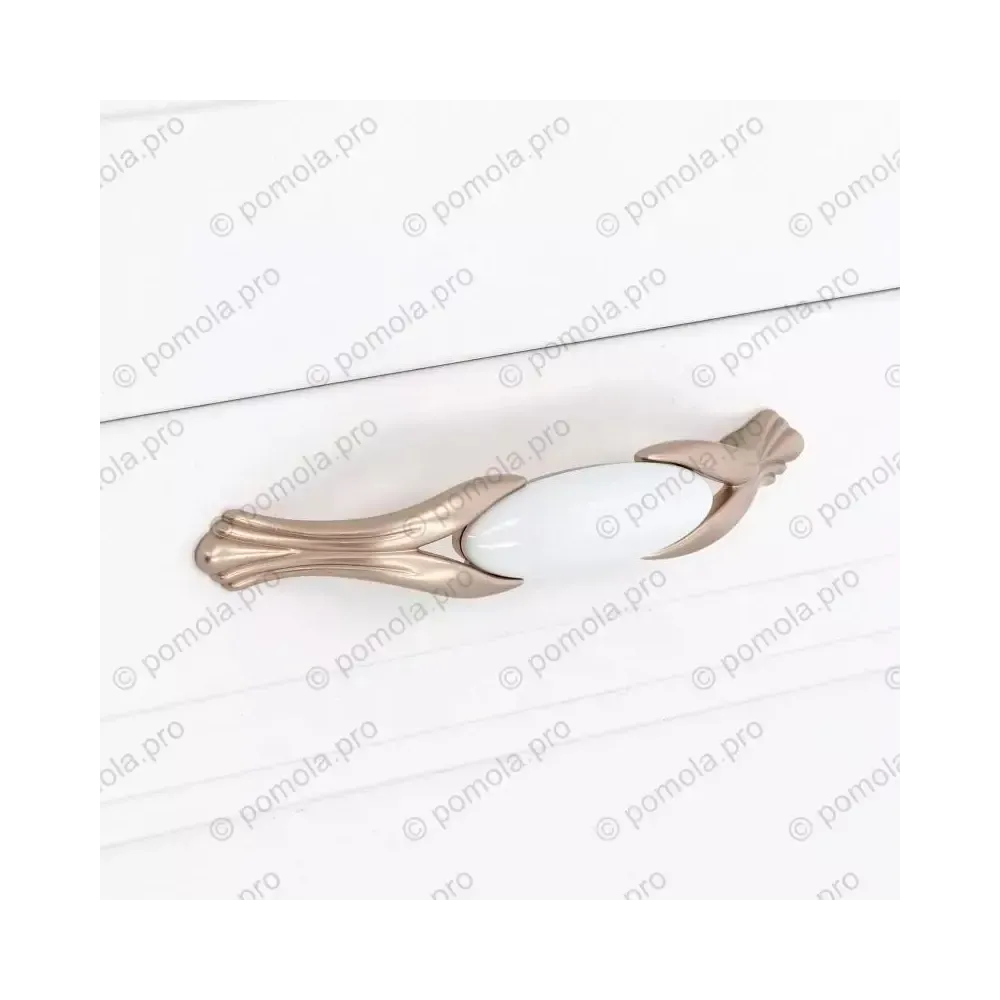 M94-00-00-00H3 ΛΑΒΕΣ ΠΟΡΣΕΛΑΝΗΣ 128mm ΡΟΖΕ ΜΑΤ ΜΕΤΑΛΛΙΚΟ