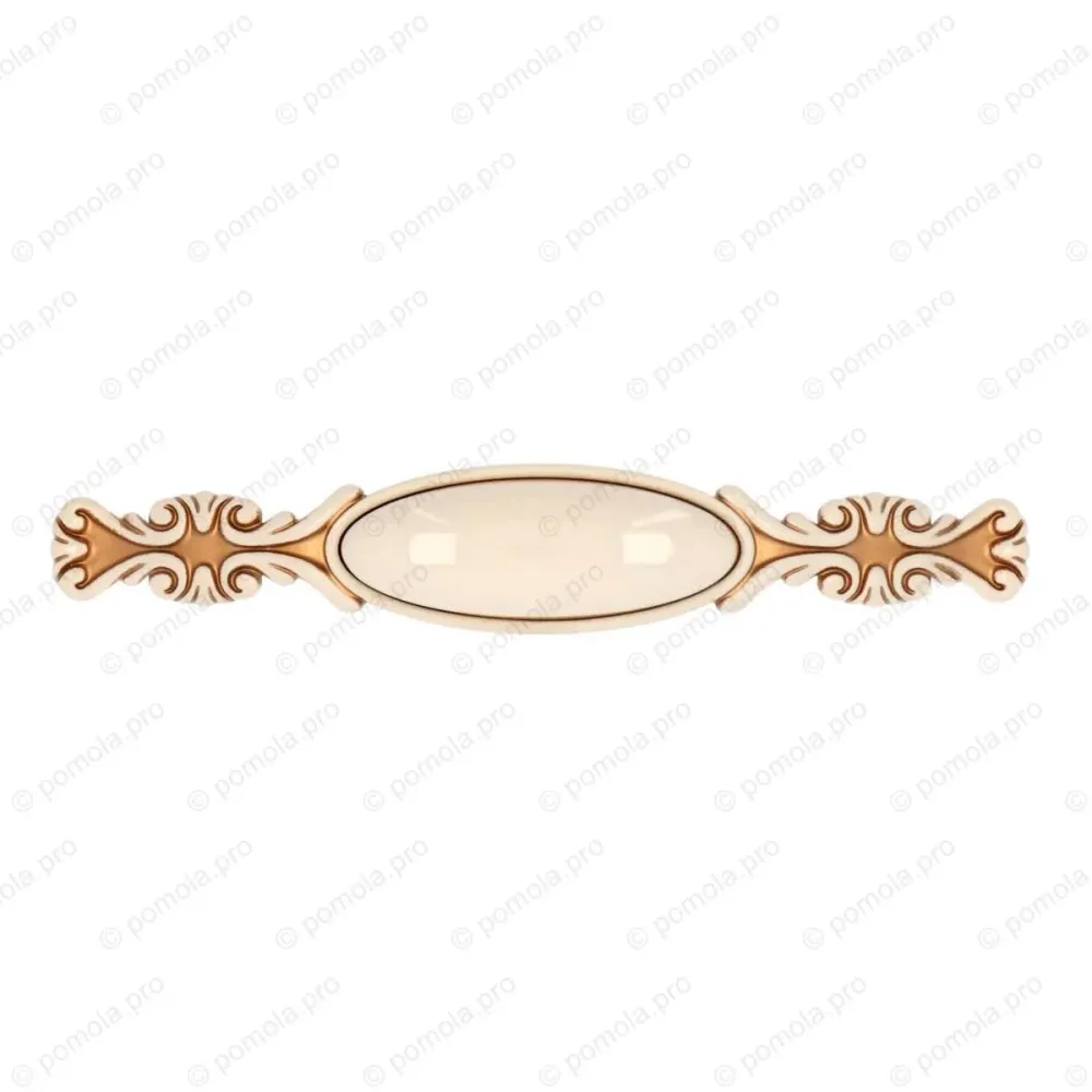M82-01-00-00V5 ΛΑΒΕΣ ΠΟΡΣΕΛΑΝΗΣ 96mm ΚΡΕΜ ΧΡΥΣΗ ΠΑΤΙΝΑ
