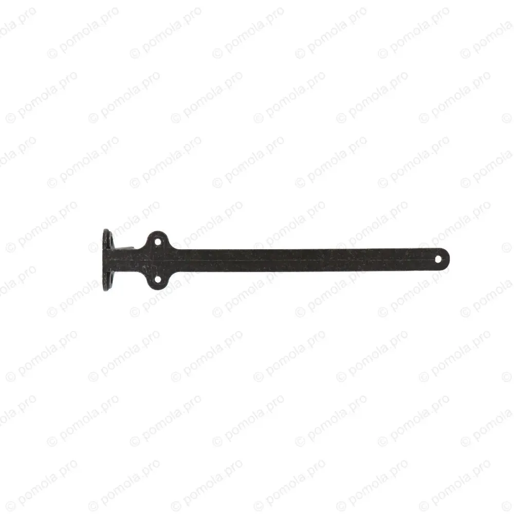 WRM.800-250-00T2 ΣΤΗΡΙΓΜΑ ΡΑΦΙΩΝ 250mm ΜΑΥΡΟ ΣΦΥΡΗΛΑΤΟ