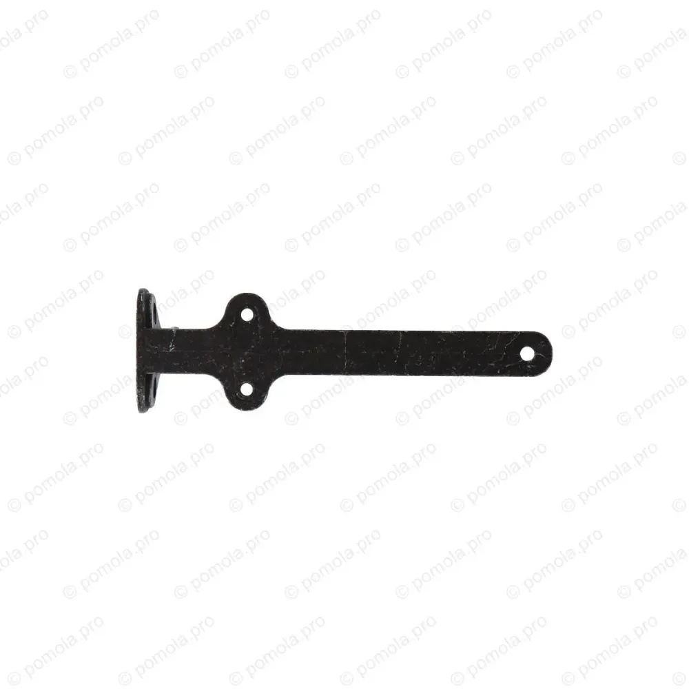WRM.800-150-00T2 ΣΤΗΡΙΓΜΑ ΡΑΦΙΩΝ 150mm ΜΑΥΡΟ ΣΦΥΡΗΛΑΤΟ