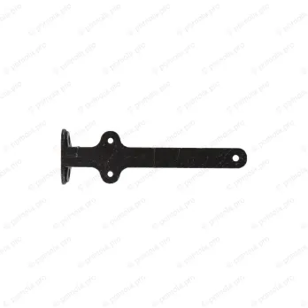 WRM.800-150-00T2 ΣΤΗΡΙΓΜΑ ΡΑΦΙΩΝ 150mm ΜΑΥΡΟ ΣΦΥΡΗΛΑΤΟ