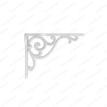WRM.800-150-00N3 ΣΤΗΡΙΓΜΑ ΡΑΦΙΩΝ 150mm ΛΕΥΚΟ ΜΑΤ