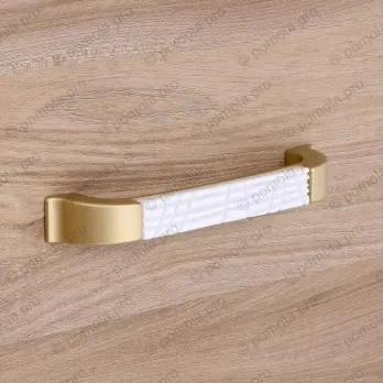 M56-00-XX-00F3 ΛΑΒΕΣ ΠΟΡΣΕΛΑΝΗΣ 128mm ΧΡΥΣΟ ΜΑΤ ΠΑΤΙΝΑ