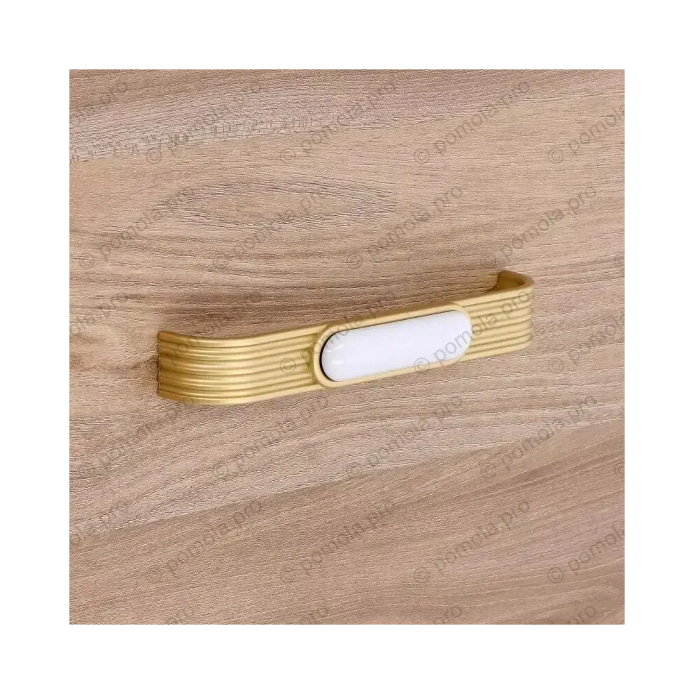 M89-00-00-00F3 ΛΑΒΕΣ ΠΟΡΣΕΛΑΝΗΣ 128mm ΧΡΥΣΟ ΜΑΤ ΠΑΤΙΝΑ