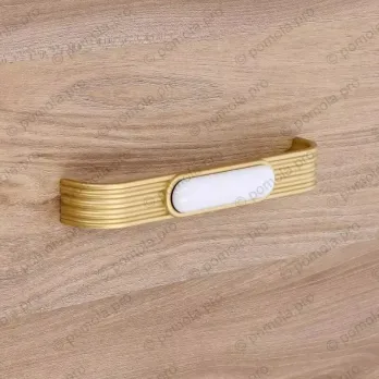 M89-00-00-00F3 ΛΑΒΕΣ ΠΟΡΣΕΛΑΝΗΣ 128mm ΧΡΥΣΟ ΜΑΤ ΠΑΤΙΝΑ