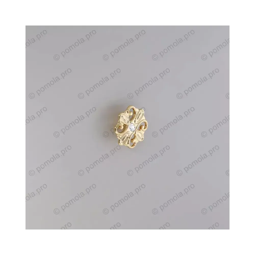 WPO.731-064-00GP ΠΟΜΟΛΑΚΙΑ ΜΕ ΚΡΥΣΤΑΛΟ ΕΠΙΧΡΥΣΑ
