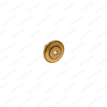 WPO.715-030-00A8 ΠΟΜΟΛΑΚΙΑ ΜΕ ΚΡΥΣΤΑΛΟ ΜΠΡΟΝΖΕ ΓΥΑΛΙΣΤΕΡΟ