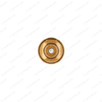 WPO.715-030-00A8 ΠΟΜΟΛΑΚΙΑ ΜΕ ΚΡΥΣΤΑΛΟ ΜΠΡΟΝΖΕ ΓΥΑΛΙΣΤΕΡΟ
