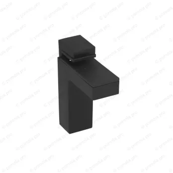 HRM.807-078-00N4 ΣΤΗΡΙΓΜΑ ΡΑΦΙΩΝ ΚΡΥΣΤΑΛΛΟΥ ΜΑΥΡΟ ΜΑΤ