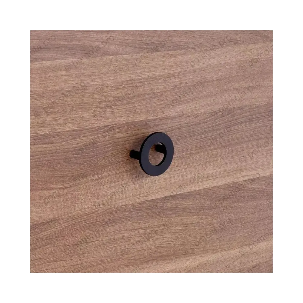 WMN.470-040-00N4 ΠΟΜΟΛΑ ΕΠΙΠΛΩΝ 40mm ΜΑΥΡΟ ΜΑΤ