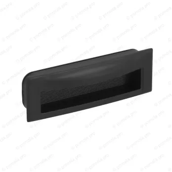 WMN.610-096-00N4 ΠΟΜΟΛΑ ΕΠΙΠΛΩΝ 96mm ΜΑΥΡΟ ΜΑΤ