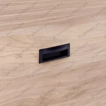 WMN.610-096-00N4 ΠΟΜΟΛΑ ΧΟΥΦΤΕΣ ΕΠΙΠΛΩΝ 96mm ΜΑΥΡΟ ΜΑΤ