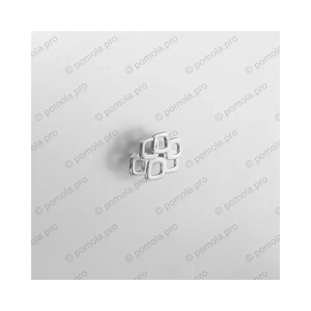 WMN.651-032-0002 ΜΟΝΤΕΡΝΑ ΠΟΜΟΛΑ ΕΠΙΠΛΩΝ 32mm ΧΡΩΜΙΟ ΓΥΑΛΙΣΤΕΡΟ