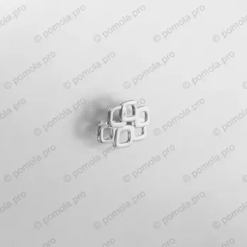 WMN.651-032-0002 ΜΟΝΤΕΡΝΑ ΠΟΜΟΛΑ ΕΠΙΠΛΩΝ 32mm ΧΡΩΜΙΟ ΓΥΑΛΙΣΤΕΡΟ