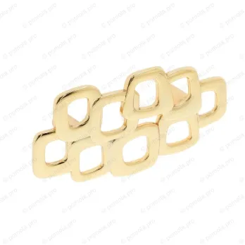 WMN.651-064-00GP ΜΟΝΤΕΡΝΑ ΠΟΜΟΛΑ ΕΠΙΠΛΩΝ 64mm ΕΠΙΧΡΥΣΑ