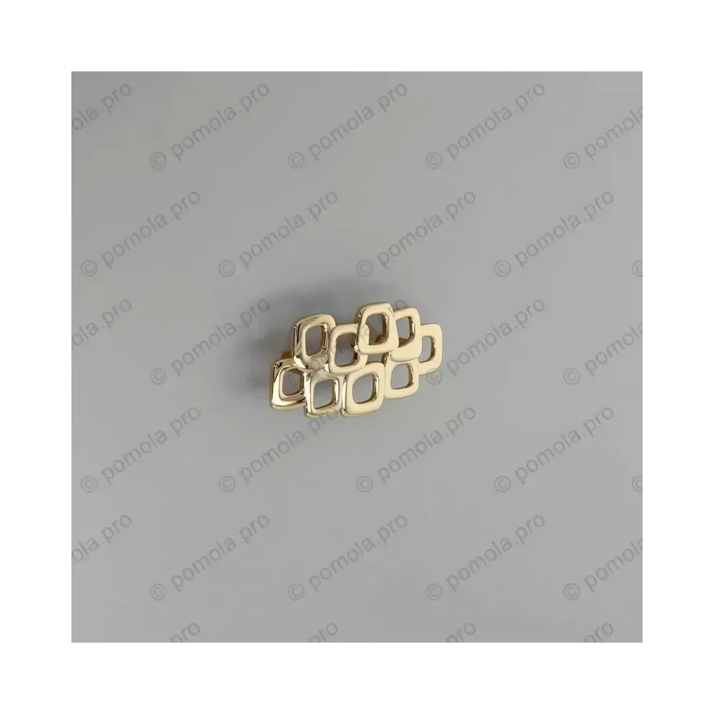 WMN.651-064-00GP ΜΟΝΤΕΡΝΑ ΠΟΜΟΛΑ ΕΠΙΠΛΩΝ 64mm ΕΠΙΧΡΥΣΑ