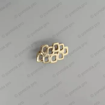 WMN.651-064-00GP ΜΟΝΤΕΡΝΑ ΠΟΜΟΛΑ ΕΠΙΠΛΩΝ 64mm ΕΠΙΧΡΥΣΑ