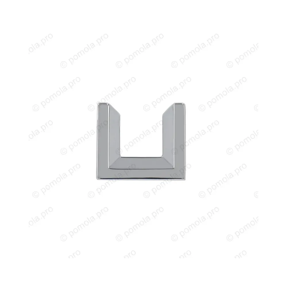 WMN.881-032-0002 ΜΟΝΤΕΡΝΑ ΠΟΜΟΛΑ ΕΠΙΠΛΩΝ 32mm ΧΡΩΜΙΟ ΓΥΑΛΙΣΤΕΡΟ