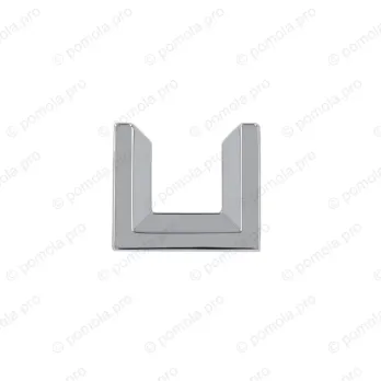 WMN.881-032-0002 ΜΟΝΤΕΡΝΑ ΠΟΜΟΛΑ ΕΠΙΠΛΩΝ 32mm ΧΡΩΜΙΟ ΓΥΑΛΙΣΤΕΡΟ