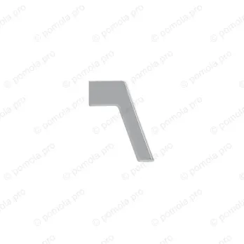 WMN.881-032-0002 ΜΟΝΤΕΡΝΑ ΠΟΜΟΛΑ ΕΠΙΠΛΩΝ 32mm ΧΡΩΜΙΟ ΓΥΑΛΙΣΤΕΡΟ