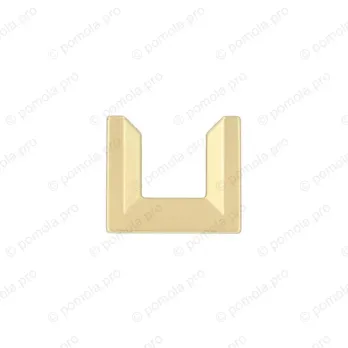 WMN.881-032-006C ΜΟΝΤΕΡΝΑ ΠΟΜΟΛΑ ΕΠΙΠΛΩΝ 32mm ΧΡΥΣΟ ΜΑΤ ΣΑΤΙΝΕ