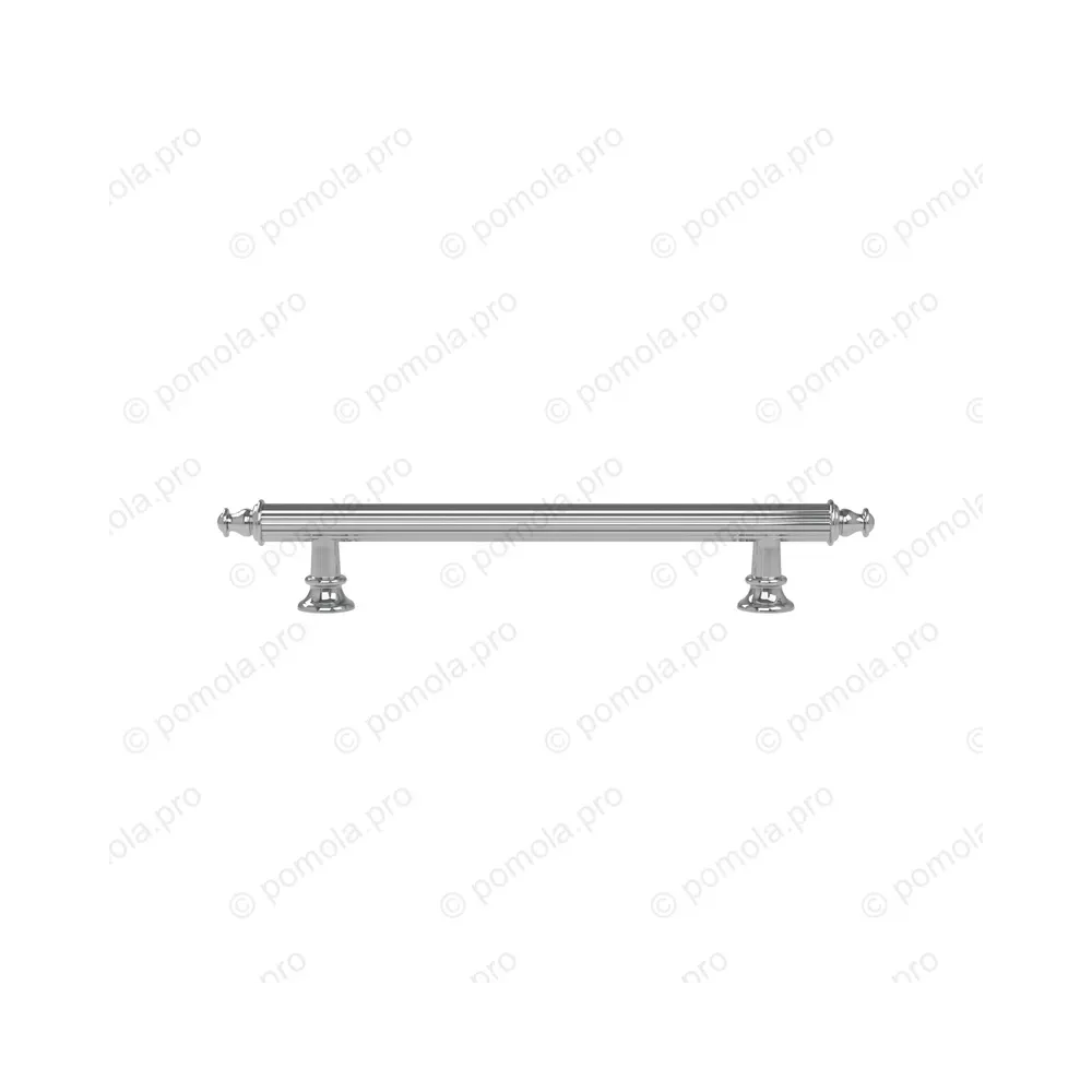 WMN.689-160-0002 ΜΟΝΤΕΡΝΑ ΠΟΜΟΛΑ ΕΠΙΠΛΩΝ 160mm ΧΡΩΜΙΟ ΓΥΑΛΙΣΤΕΡΟ