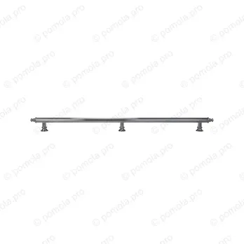 WMN.689-448-0002 ΜΟΝΤΕΡΝΑ ΠΟΜΟΛΑ ΕΠΙΠΛΩΝ 448mm ΧΡΩΜΙΟ ΓΥΑΛΙΣΤΕΡΟ