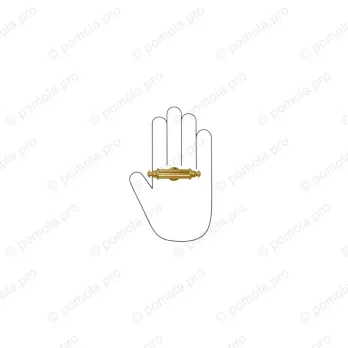 WPO.689-00T-00GP ΜΟΝΤΕΡΝΑ ΠΟΜΟΛΑΚΙΑ ΕΠΙΠΛΩΝ ΕΠΙΧΡΥΣΑ