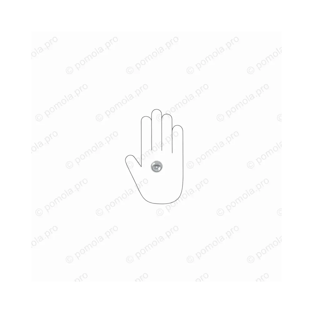 WPO.841-025-0002 ΜΟΝΤΕΡΝΑ ΠΟΜΟΛΑΚΙΑ ΕΠΙΠΛΩΝ ΧΡΩΜΙΟ ΓΥΑΛΙΣΤΕΡΟ