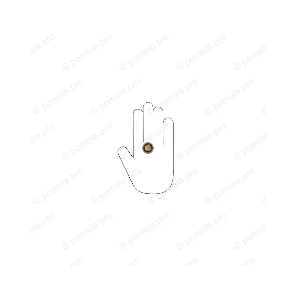 WPO.841-025-00D1 ΜΟΝΤΕΡΝΑ ΠΟΜΟΛΑΚΙΑ ΕΠΙΠΛΩΝ ΜΠΡΟΝΖΕ